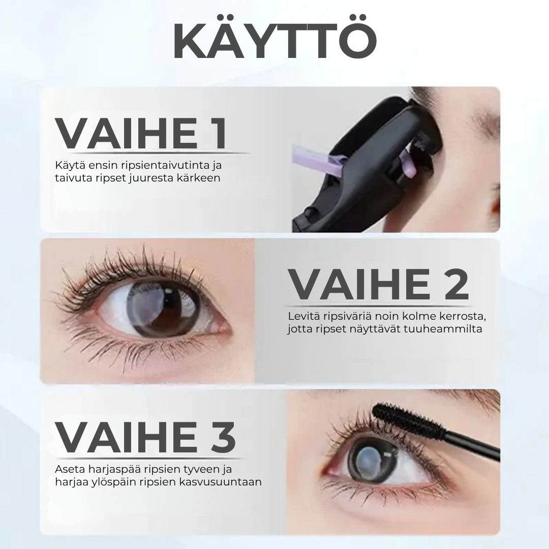 Vedenkestävä ripsiväri