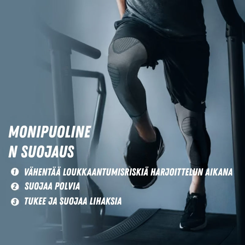 Pitkä kompressiopolvisukka
