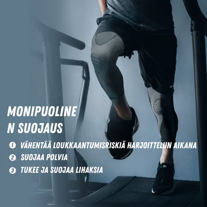 Pitkä kompressiopolvisukka