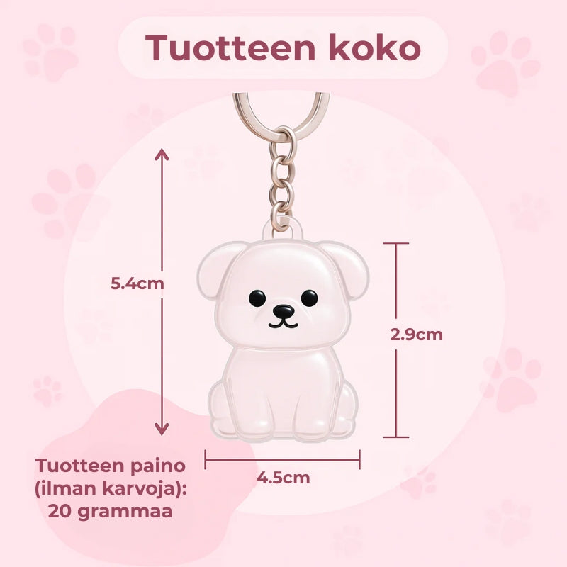 Snuzzle – Lemmikin karvat -avaimenperä