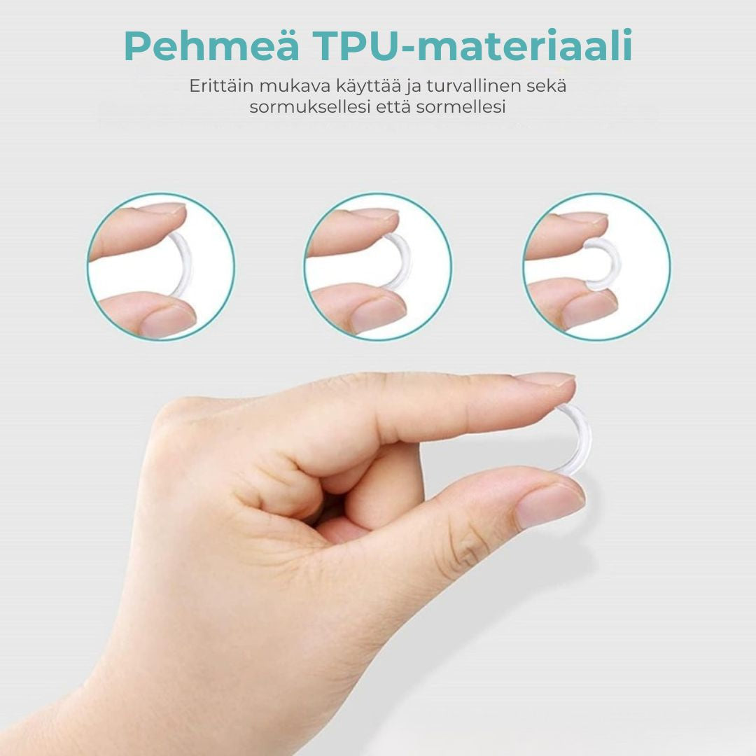Sormuksen säätöpala – 8 kpl