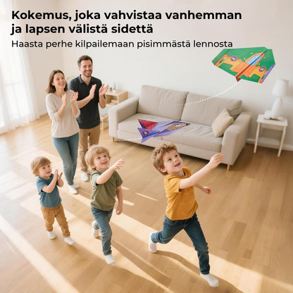 Luova DIY-paperilennokkisarja – 16 erilaista mallia