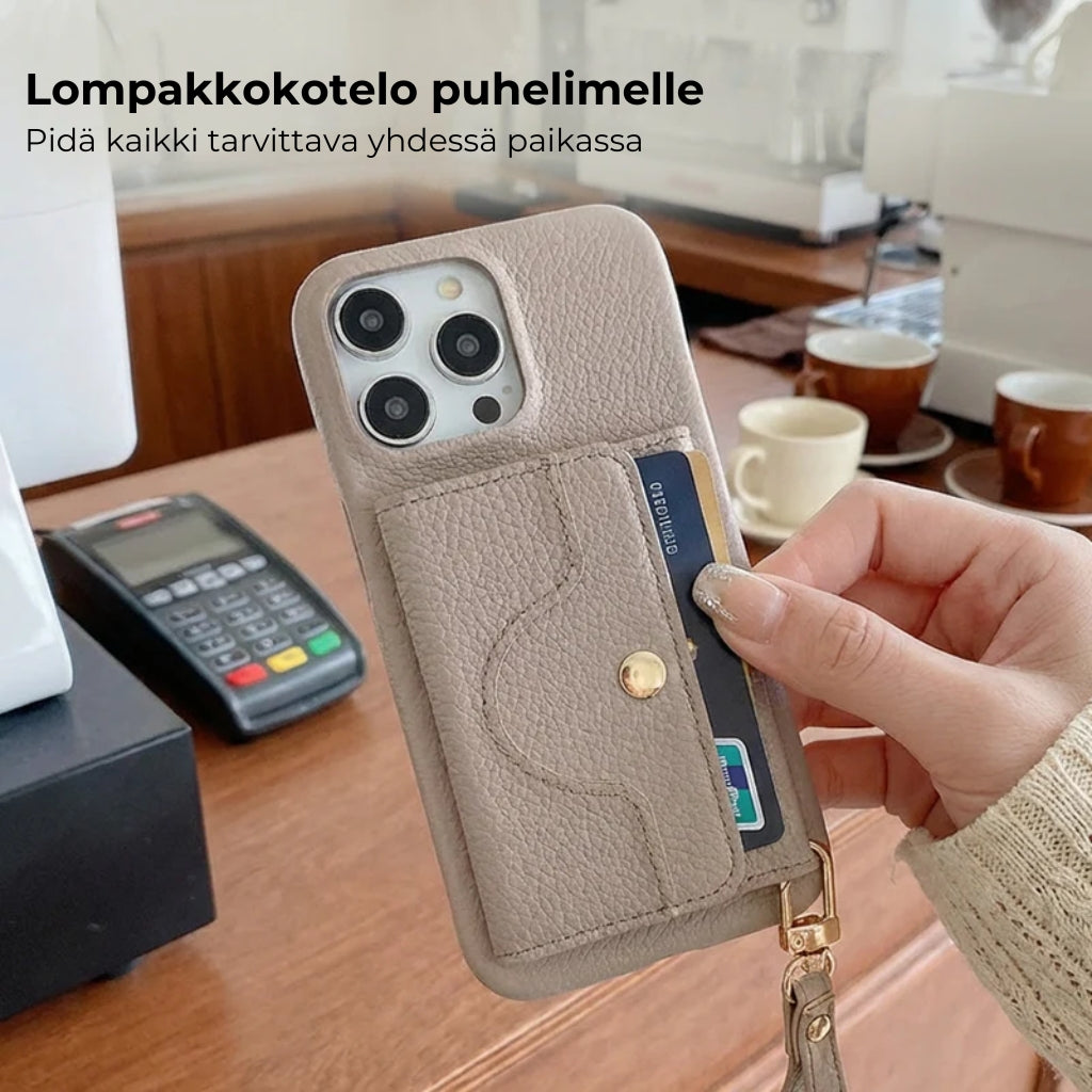 🔥📱 Naisten iPhone-lompakkokotelo