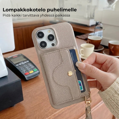 🔥📱 Naisten iPhone-lompakkokotelo