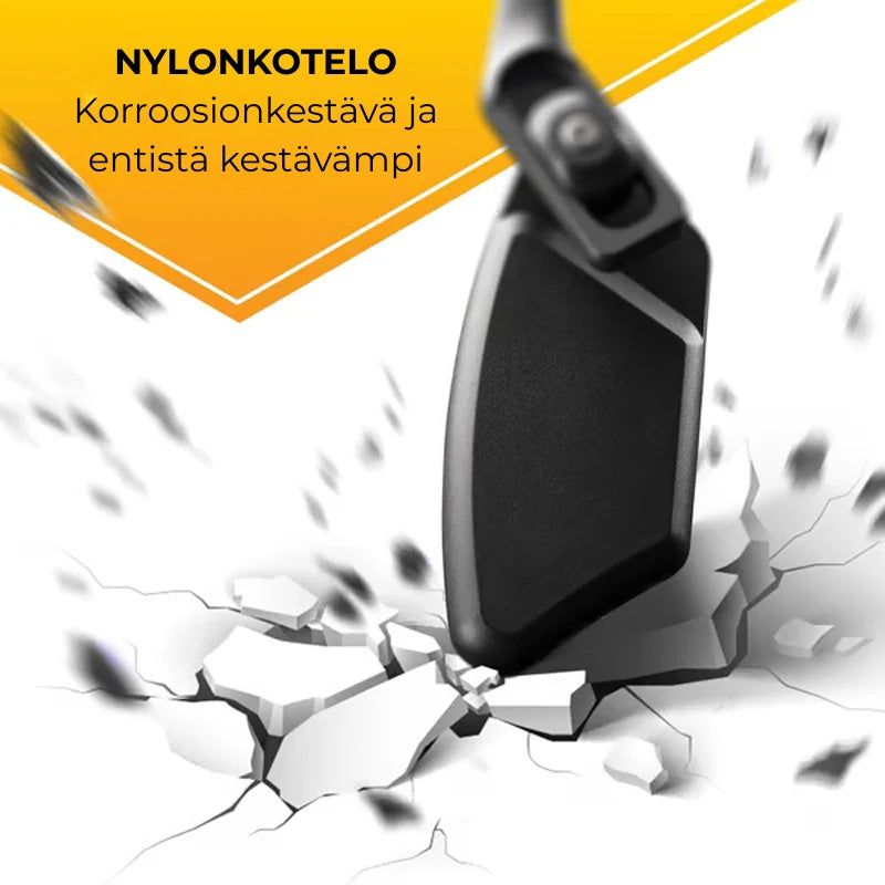 360° kääntyvä ja säädettävä pyörän taustapeili