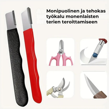 Veitsen- ja saksienteroitin – 2 kpl