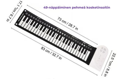 Kannettava rullattava piano