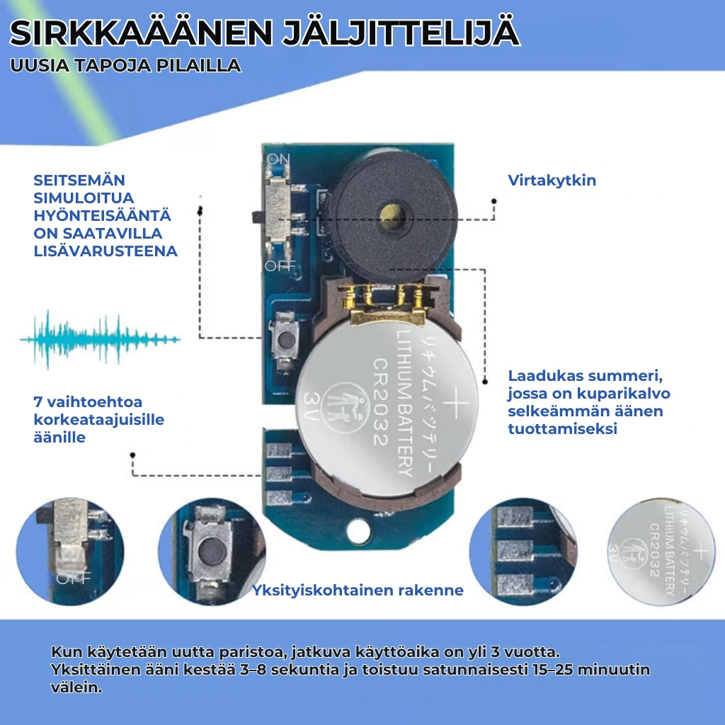 Näkymätön sirkka – täydellinen pilalaite