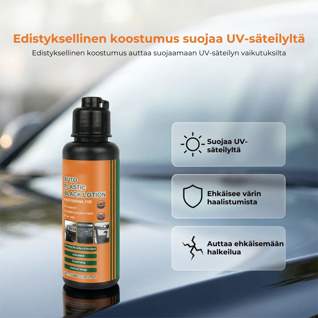 Auton muoviosien uudistusaine