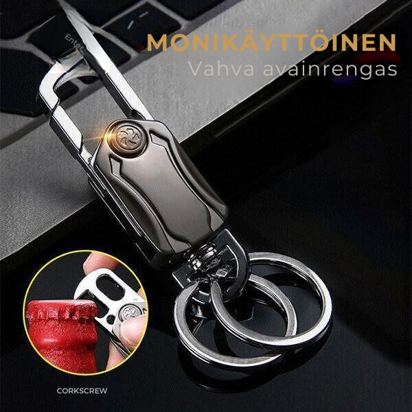 Monikäyttöinen Fidget-avaimenperä