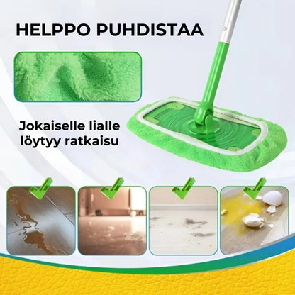 GreenSweep™ Uudelleenkäytettävä moppi Swiffer-moppeihin