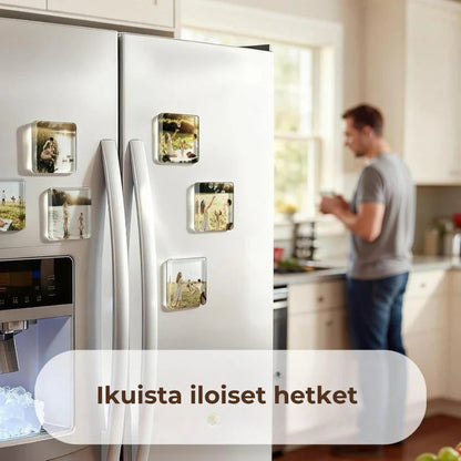 Tee-se-itse-magneettisarja valokuville ja piirustuksille (20 kpl)