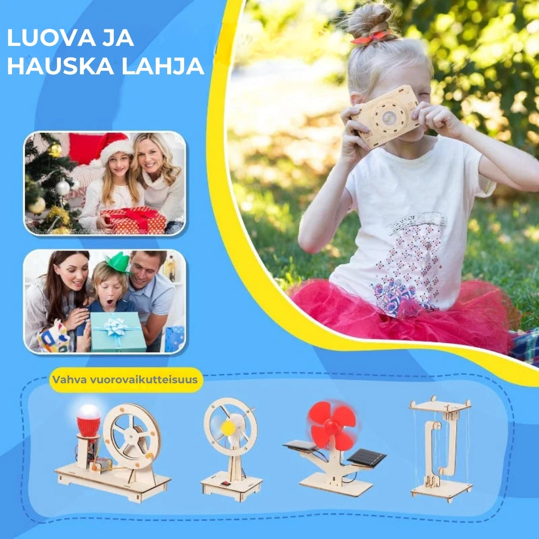 12-in-1 robotiikan rakennussarja lapsille