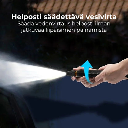 Painepesurilisäosa puutarhaletkuun