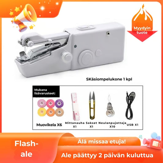 Kompakti kannettava käsiompelukone