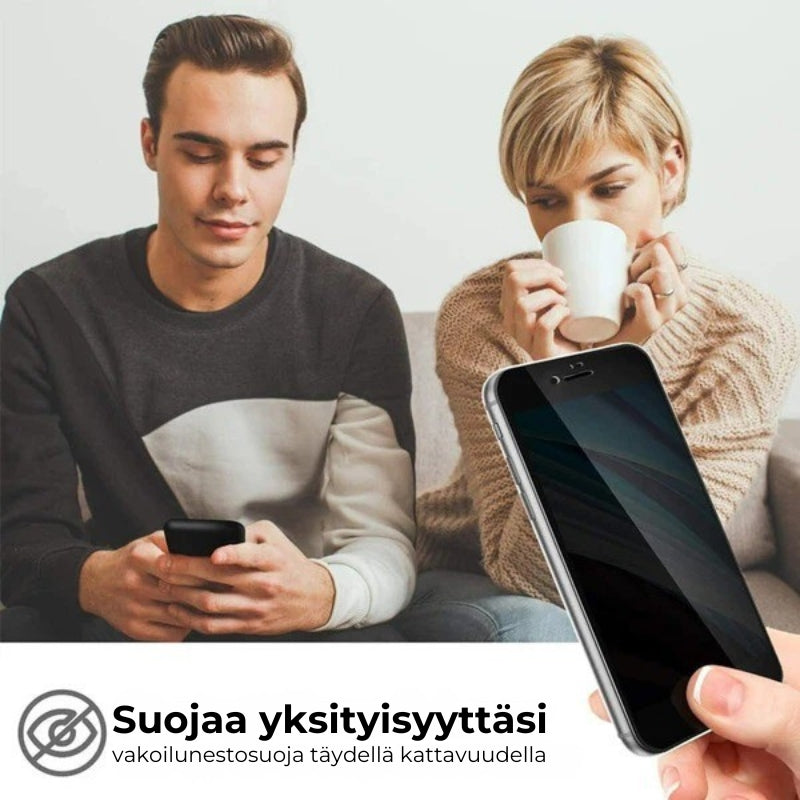 Kaksipuolinen iPhone-magneettikotelo – karkaistua lasia, täysi suoja