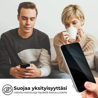 Kaksipuolinen iPhone-magneettikotelo – karkaistua lasia, täysi suoja