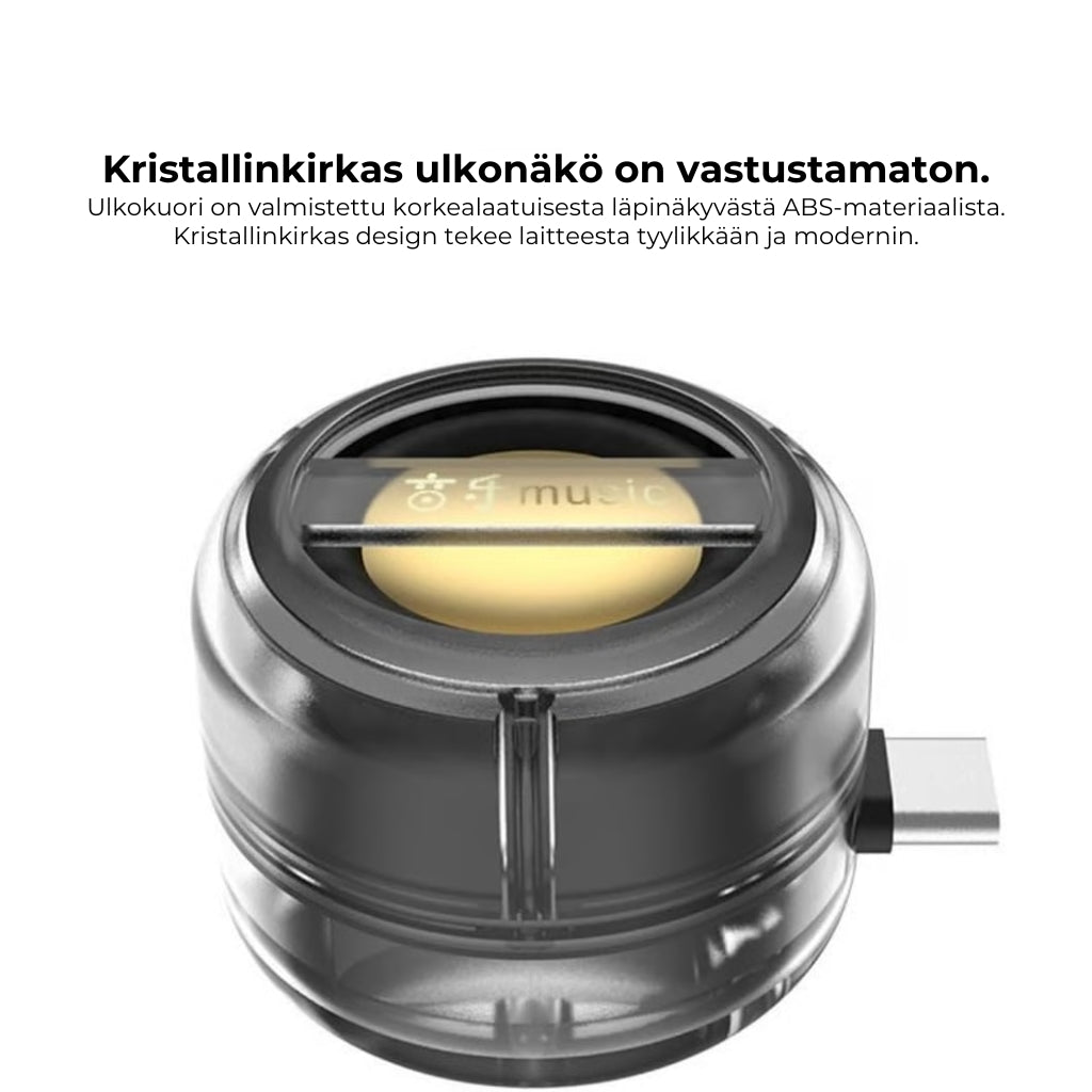 Kannettava minikaiutin puhelimelle