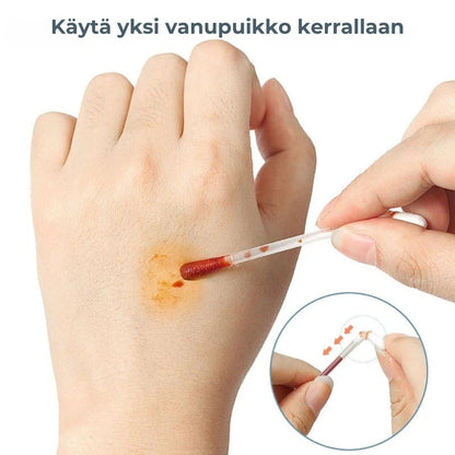 Jodivanupuikot haavan puhdistukseen – 50 kpl
