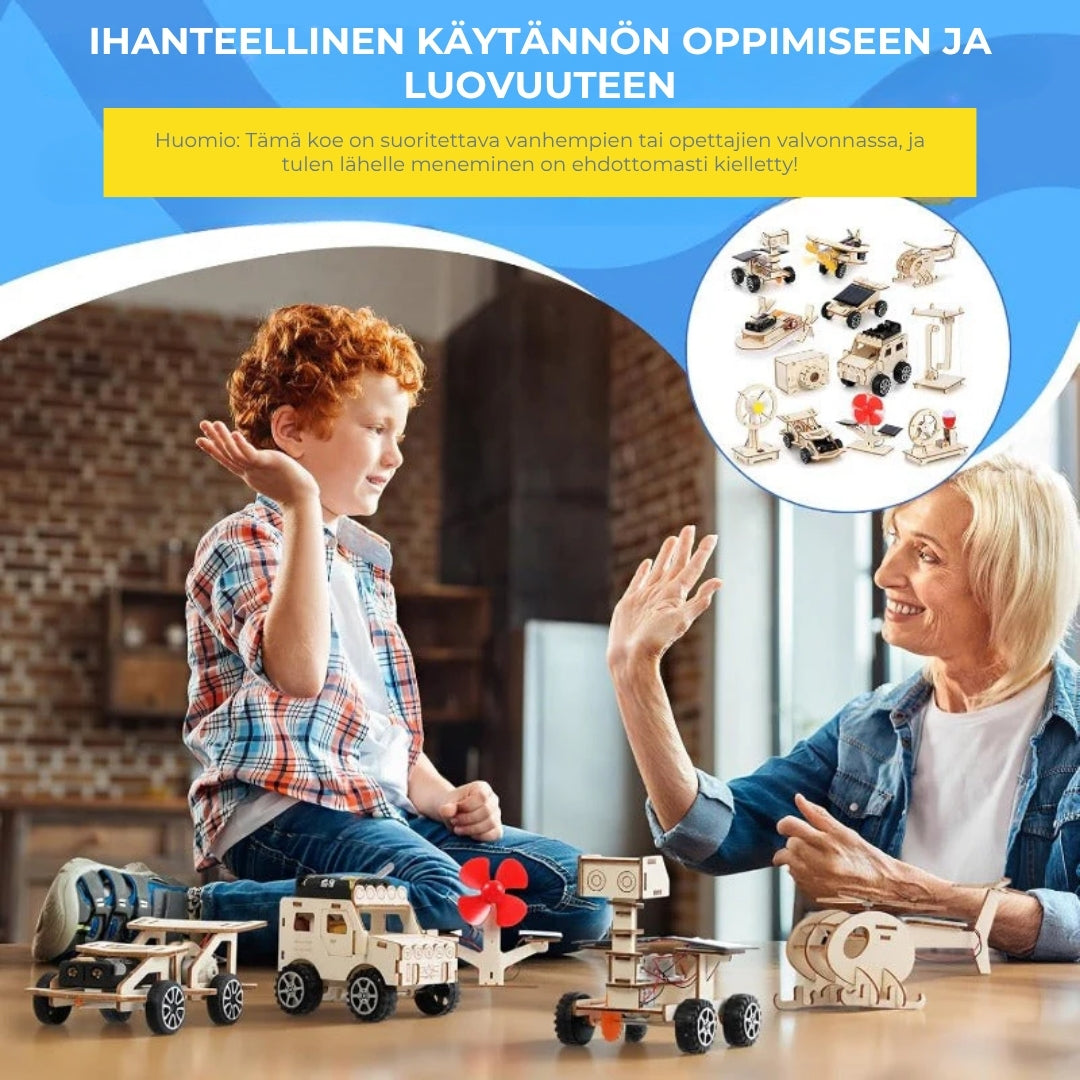 12-in-1 robotiikan rakennussarja lapsille