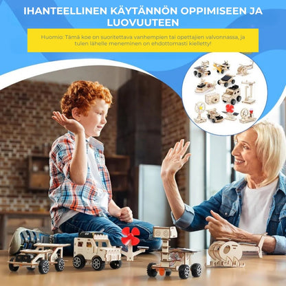12-in-1 robotiikan rakennussarja lapsille