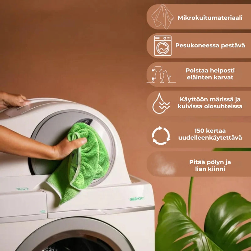 GreenSweep™ Uudelleenkäytettävä moppi Swiffer-moppeihin