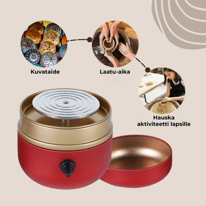 Poterio™ | Mini – Kannettava keramiikkapyörä