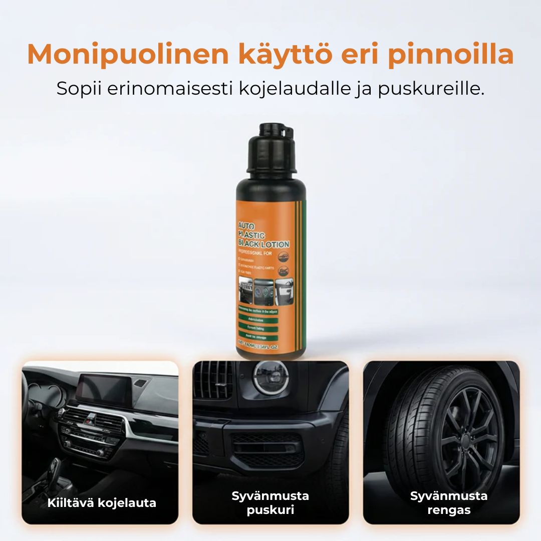 Auton muoviosien uudistusaine