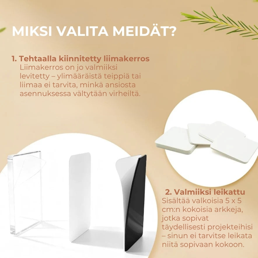 Tee-se-itse-magneettisarja valokuville ja piirustuksille (20 kpl)