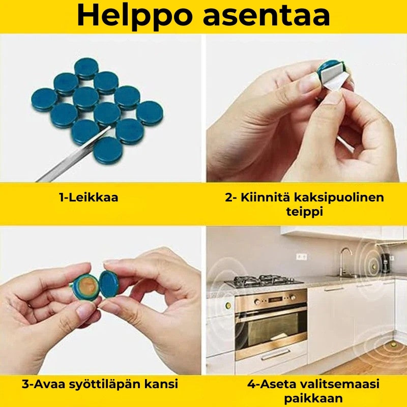 Torakoiden syöttiasemat (8kpl)