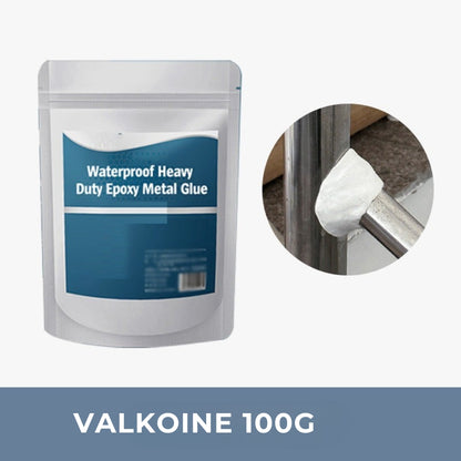 Vedenkestävä epoksimetalliliima