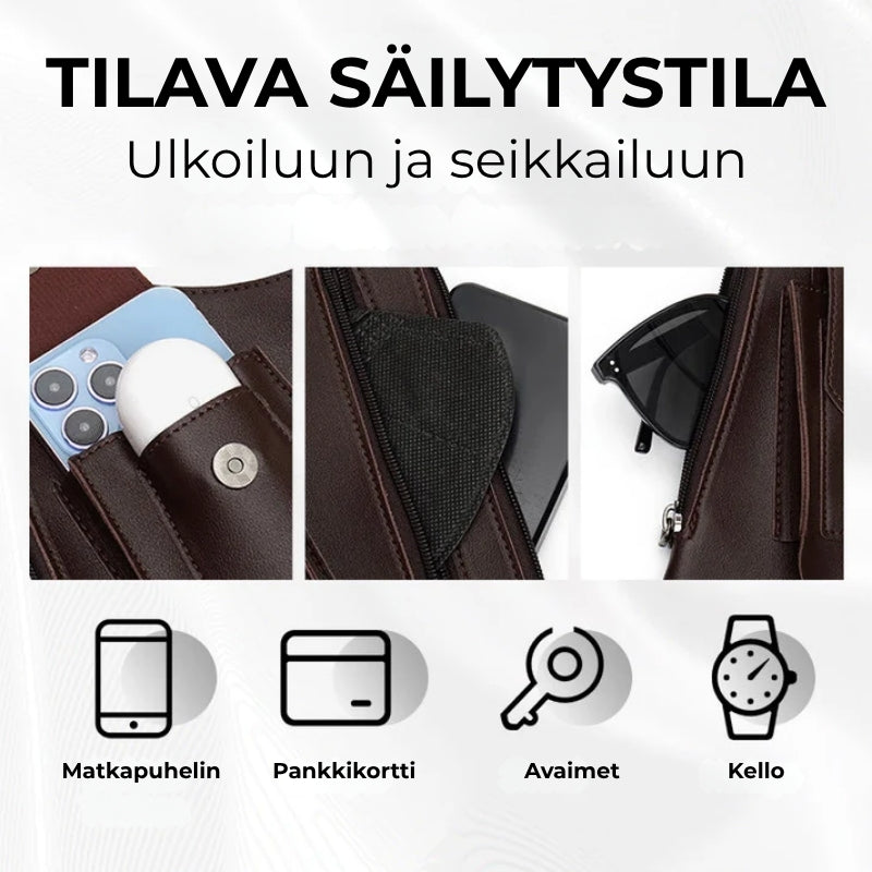 Miesten varkaudenestolaukku