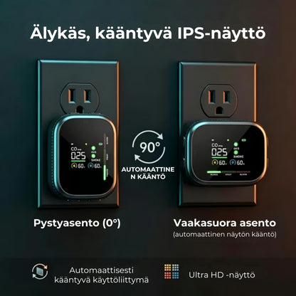 6-in-1-kaasu- ja savuhälytin – Tunnistaa jopa 12 kaasua