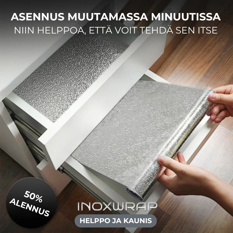 INOXWRAP® Keittiövinyyli (3 metriä)