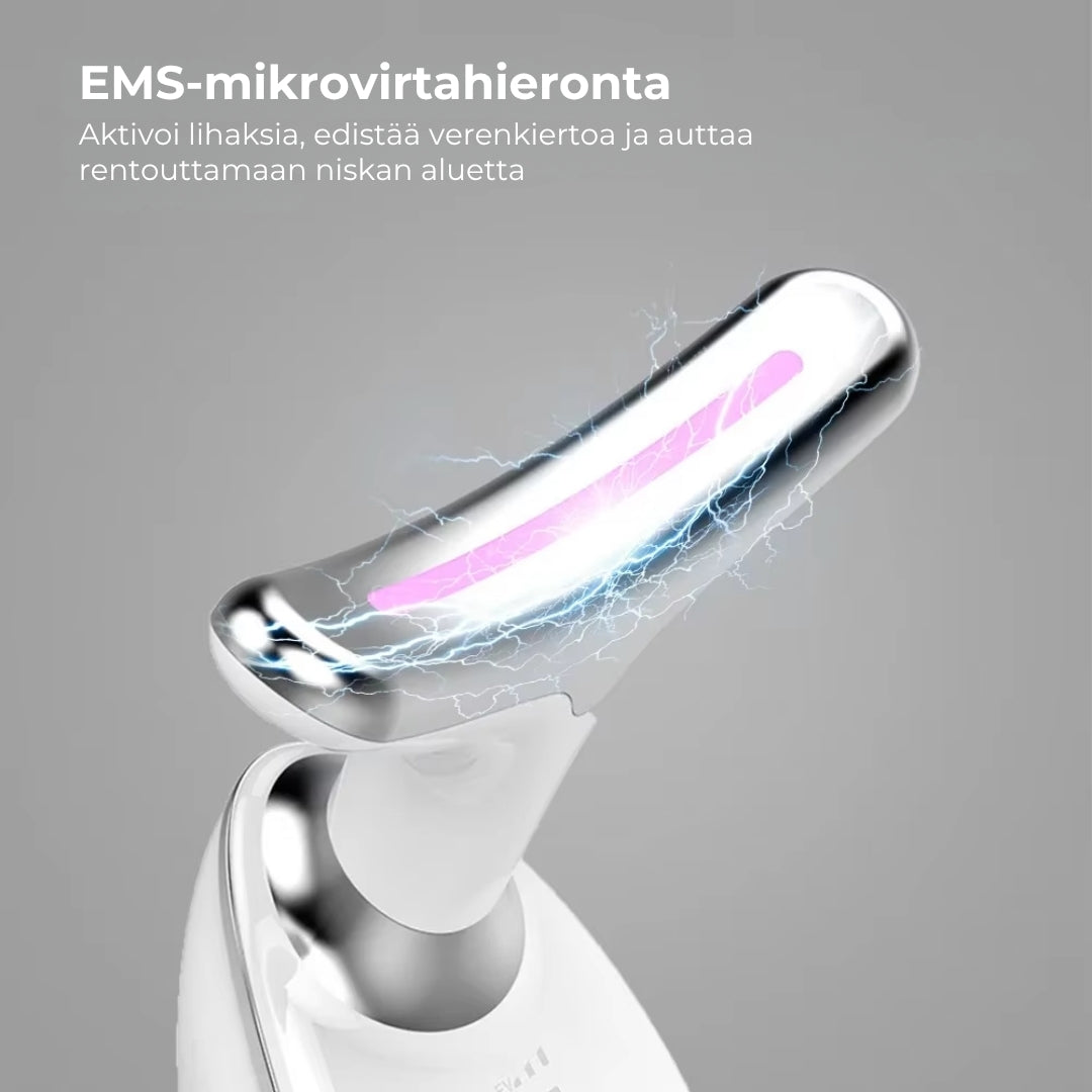 Ryppyjä vähentävä ihonhoitolaite