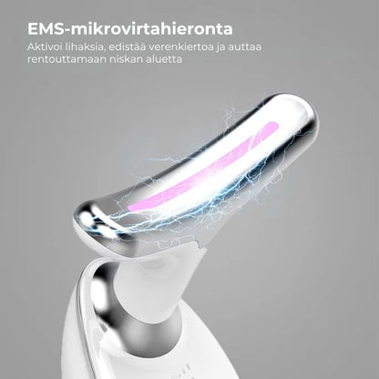 Ryppyjä vähentävä ihonhoitolaite