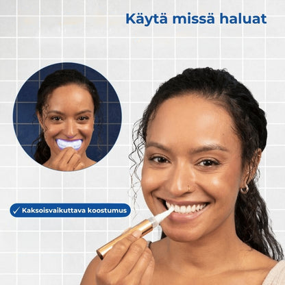 Hampaiden valkaisukynä - Poistaa tahrat ja valkaisee