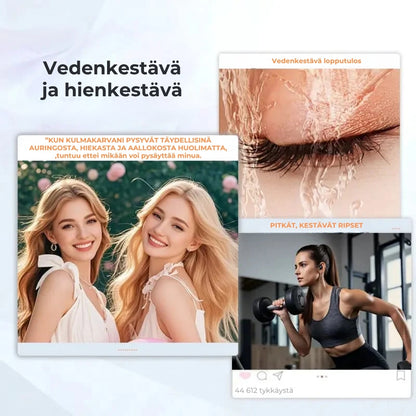 Vedenkestävä ripsiväri