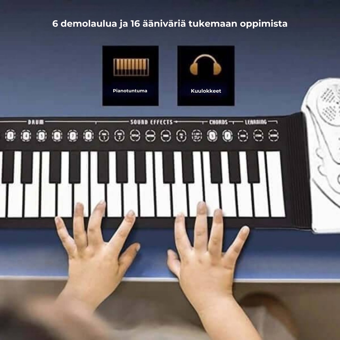 Kannettava rullattava piano