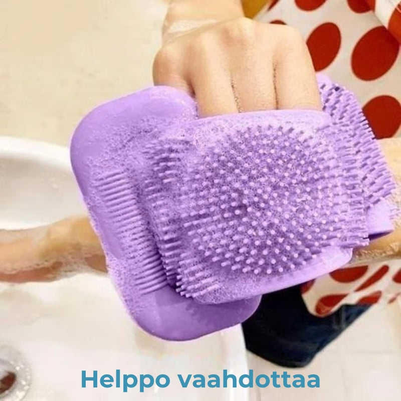 Silikoninen selänpesin