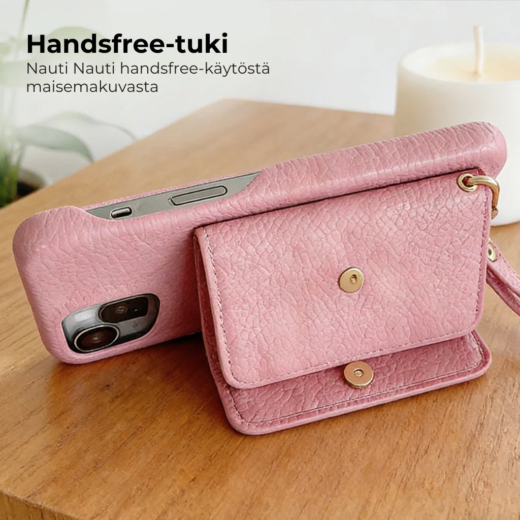 🔥📱 Naisten iPhone-lompakkokotelo