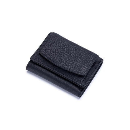 Käsintehty RFID-suojattu nahkalompakko