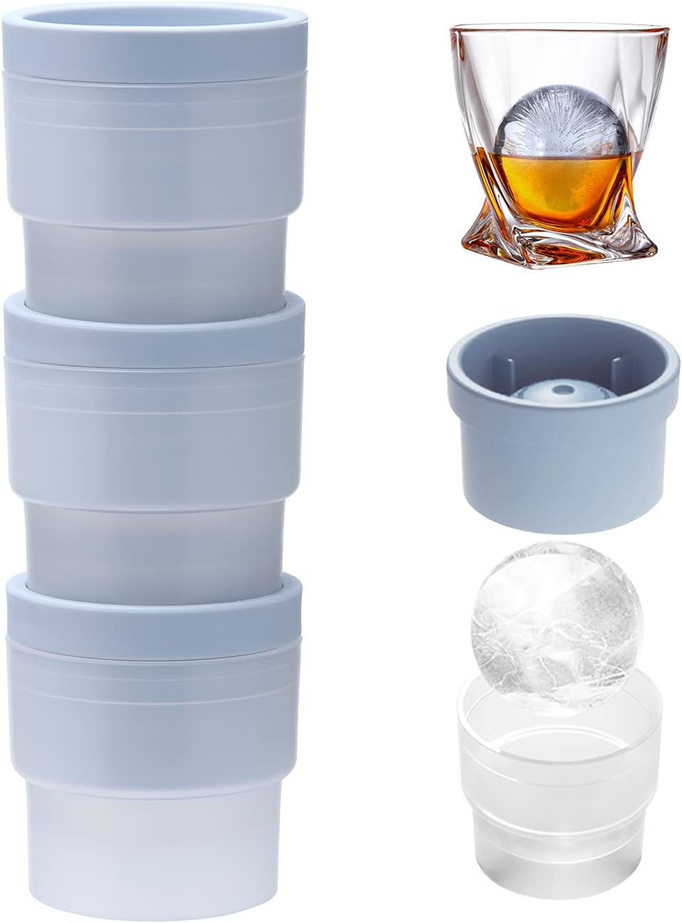 Jääpallomuotti (3 kpl / setti )