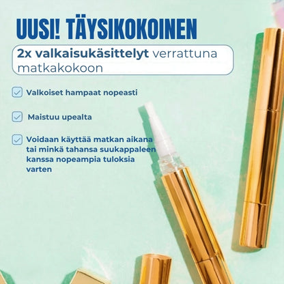 Hampaiden valkaisukynä - Poistaa tahrat ja valkaisee