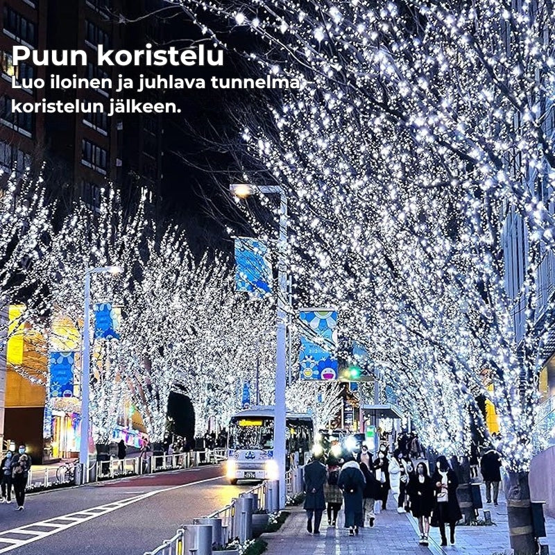 LED-kuparilankavalot – valonauhat