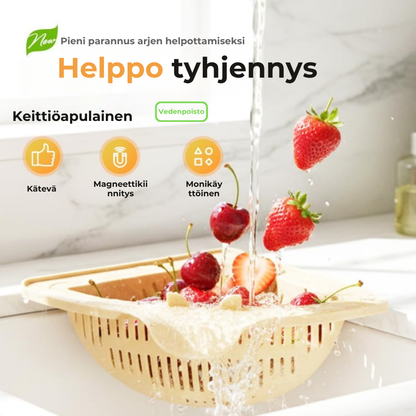 Magneettinen tiskialtaan kulmasiivilä