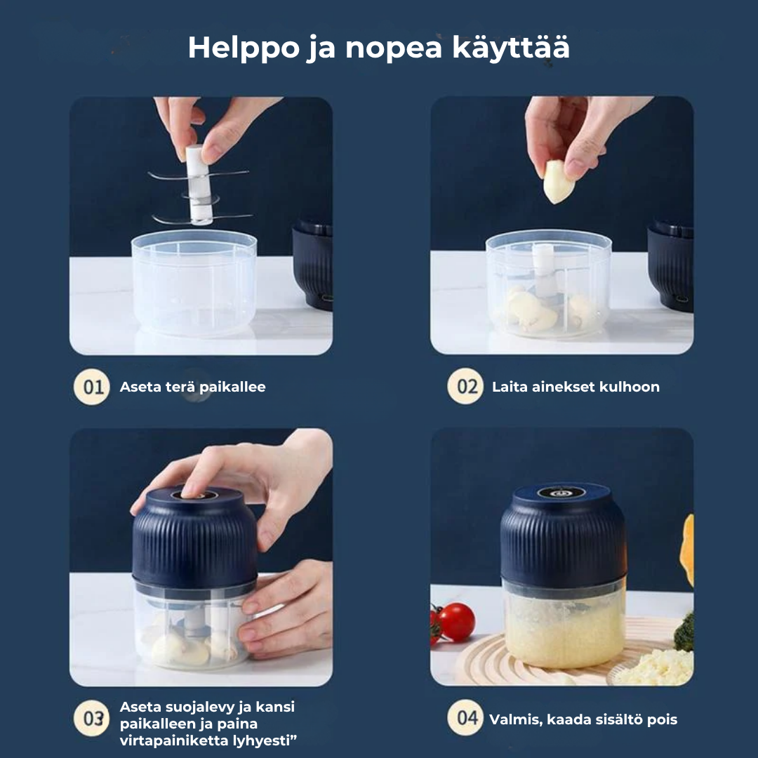 Kannettava USB-ladattava minileikkuri