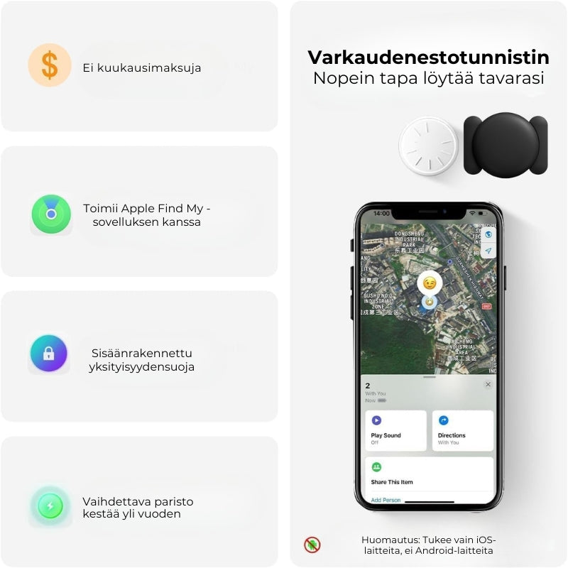 Stealthmag GPS – Älykäs seurantalaitte