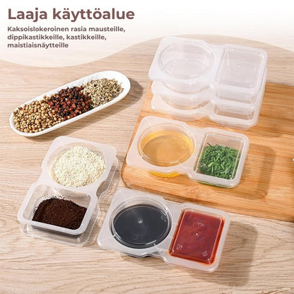 Uudelleenkäytettävät välipalarasiat