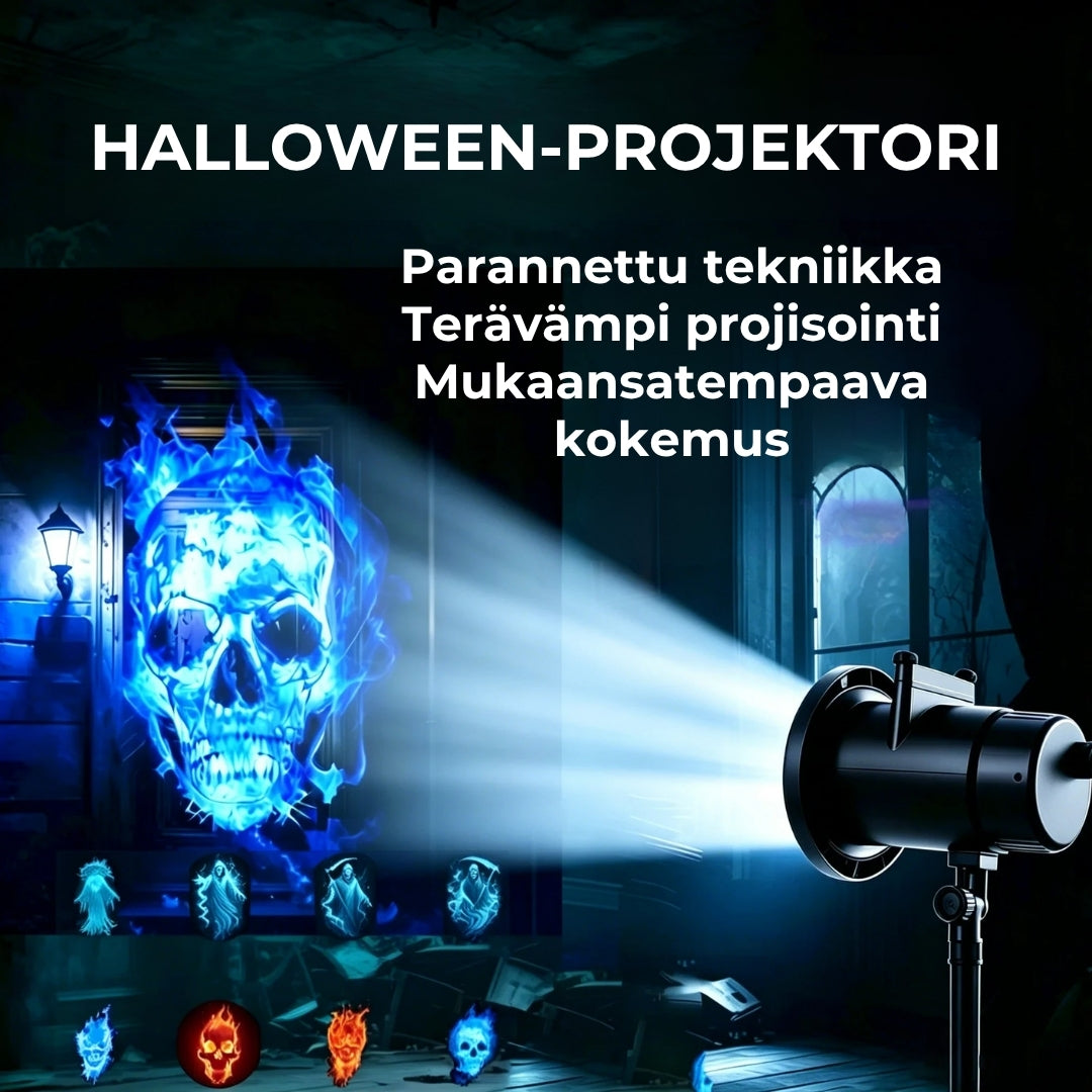 Halloween-projektori – 10 erilaista HD-projektiokuviota